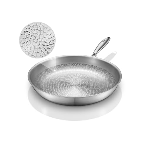 Titanium pans for cooking