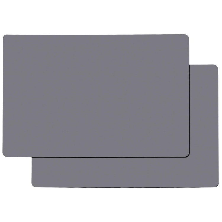 Gray Silicone Mats for Kitchen Counter (2 Count)