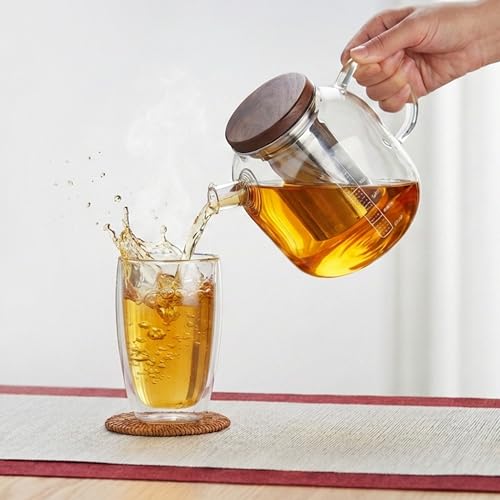 17 oz Double Wall Glass Coffee Mugs (17 ounces 48 count)