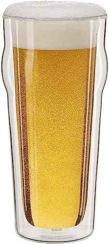 Sorrento 2 pc Double (16 Ounces / Pint Beer Glass Set)
