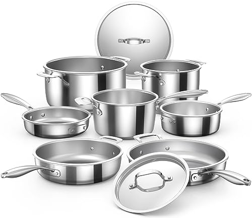 Premium Stainless Steel Cookware Set