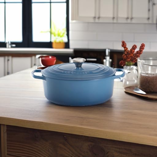 Enameled Cast Iron Oval Dutch Oven