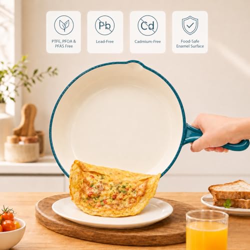 Enameled Cast Iron Cookware Set