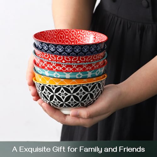 10 oz Small Bowls Set of 6 (Multicolor / 10 OZ)