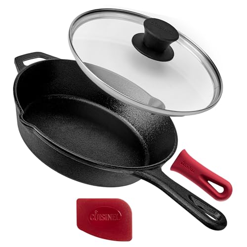 Cast Iron Skillet with Lid (8")