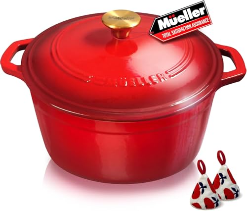 4.5 QT Enameled Cast Iron Dutch Oven