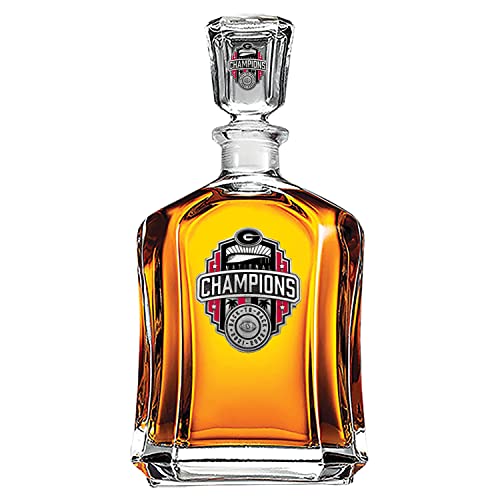 Georgia Bulldogs 2022 National Championship Capitol Decanter
