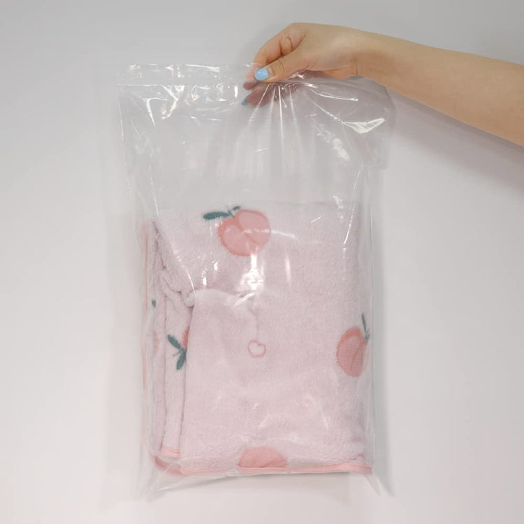 1000 Count 14" x 20" Extra Large Zip Poly Bags