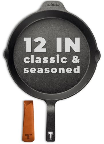 Classic Cast Iron Skillet 12 Inch (BLACK - Classic / 12 Inch / 30,5 cm)