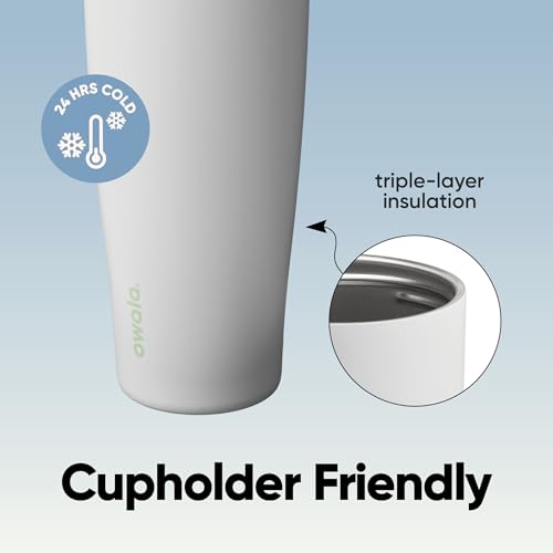 FreeSip Tumbler Stainless Steel Water Bottle 40 oz Iced Breeze (Iced Breeze / 40 Ounces)