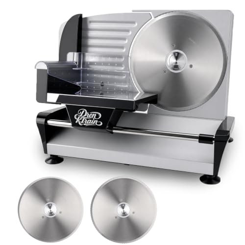 Meat Slicer Electric Deli Food Slicer (Silver)