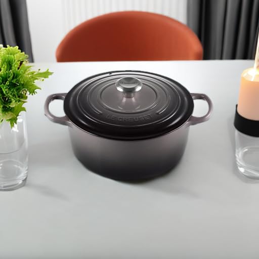 Enameled Cast Iron Round Dutch Oven