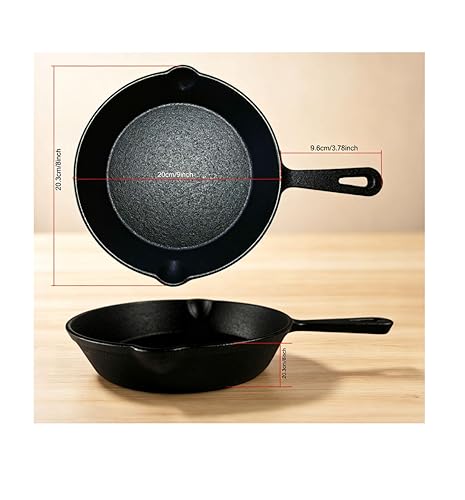 Pre Seasoned Cast Iron Skillet