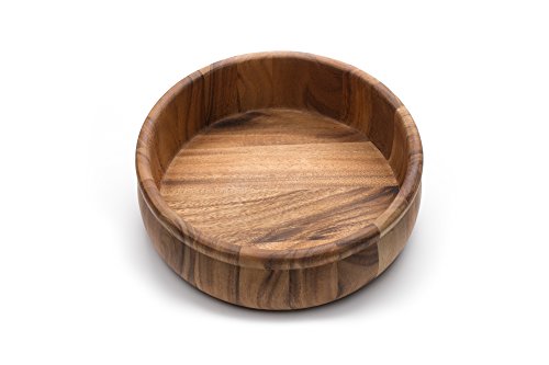 Acacia Wood Salad Bowl (12" Large Petaluma Salad Bowl)