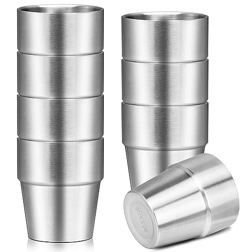 Drinking Glasses Set (stepped / 10oz,8pcs)