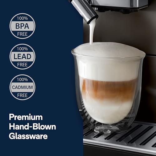 America 5513296661 Creamy Collection Double Walled Thermo Cappuccino Glasses (s/6 cappuccino glasses)
