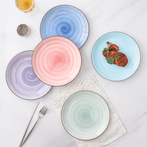 Ceramic Dinnerware Sets for 6 (Gradient Color / 18 Pieces)