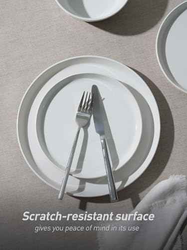 Saturn Stoneware Dinnerware Set with Pasta Bowl (16 Count)