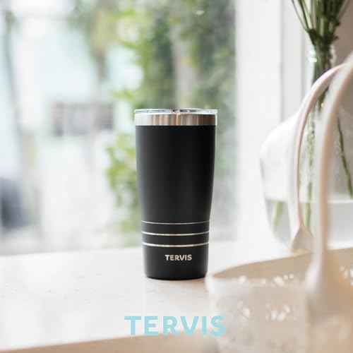 Traveler Inkreel Butterfly Wing Triple Walled Insulated Tumbler Travel Cup Keeps Drinks Cold & Hot (Inkreel - Butterfly Wing / 20oz Traveler with Slider Lid)