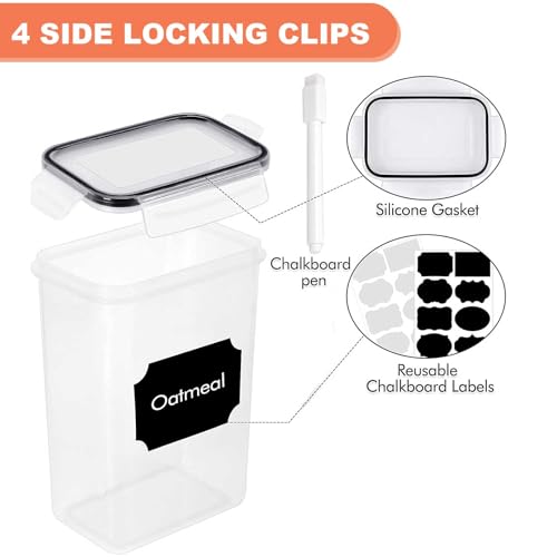 24pcs Airtight Containers (24 pcs(42L))