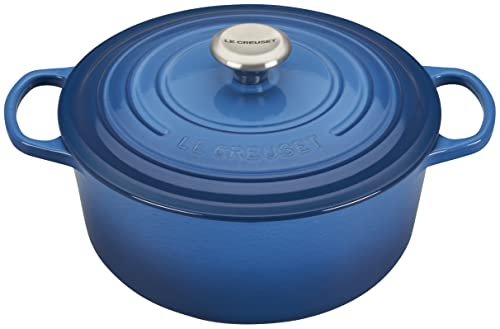 Enameled Cast Iron Round Dutch Oven