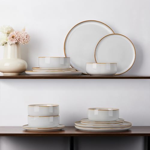 Plates and Bowls Set for 4