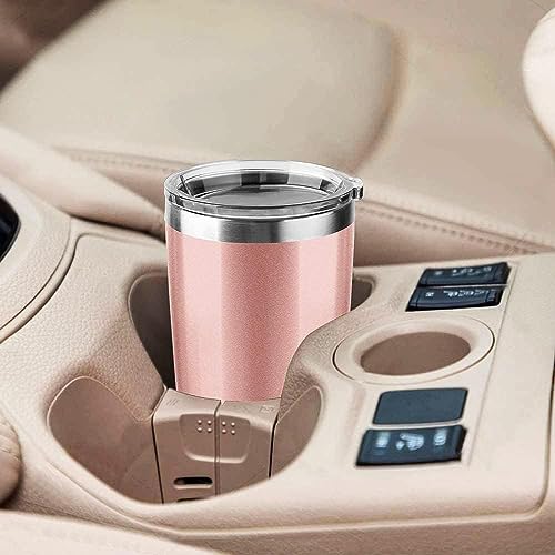 30oz Stainless Steel Travel Mug with Lid (Black / 16 Count (Pack of 1))