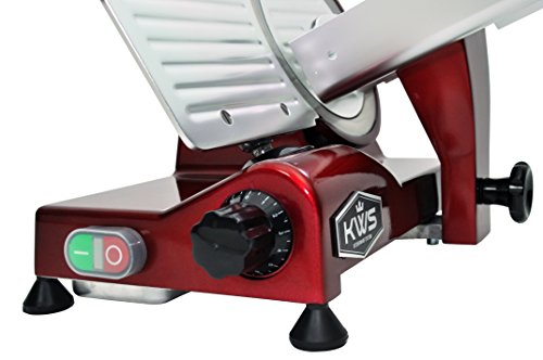 MS 10XT Premium 320W Electric Meat Slicer 10 (Red)