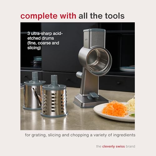 Rotary Cheese Grater (Grater and Drums)