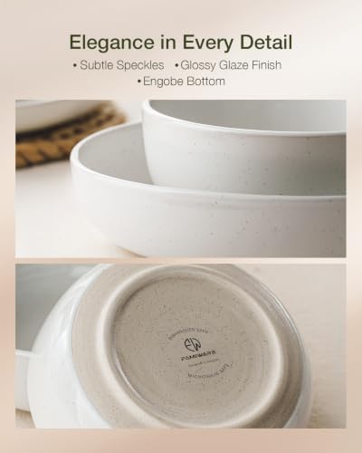 Milkyway 16 Piece Dinnerware Set with Mugs (White / Service for 4 (Include Mugs))