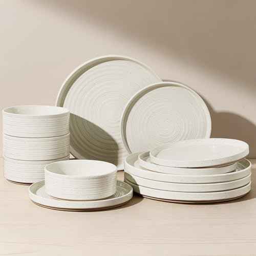 Stoneware Dinnerware Sets (12 Count)