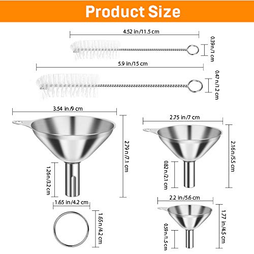 Kitchen Funnels for Filling Bottles