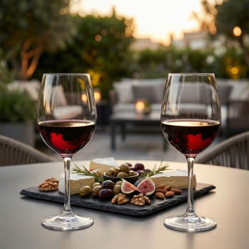 Voglia Nude 19.8 Ounce Cabernet Wine Glasses (6 Count)