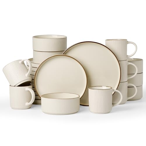 Dinnerware Set with Mugs (24 Count)