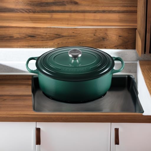 Enameled Cast Iron Oval Dutch Oven