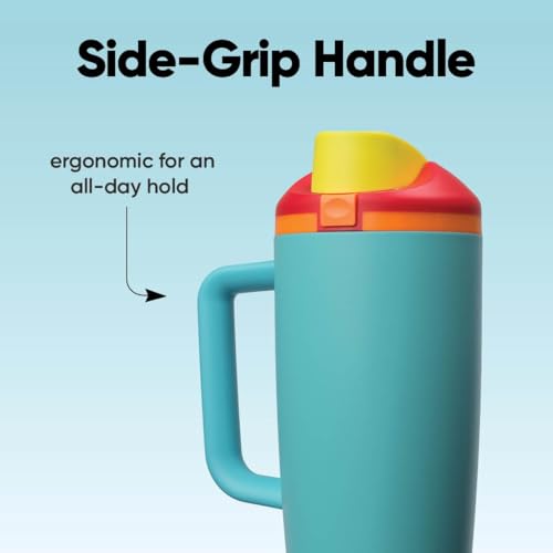 FreeSip Tumbler Stainless Steel Water Bottle 40 oz Summer Sweetness (Summer Sweetness / 40 Ounces)