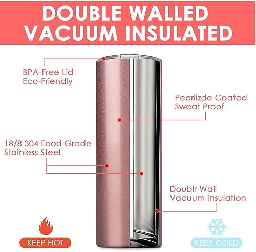 Tumbler with Straw and Lid (Black / 25 Count (20 oz))