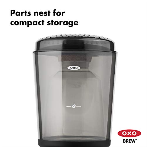 Brew Compact Cold Brew Coffee Maker (24 oz brewing container, 16 oz yield / Cold Brew Maker)