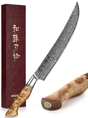 10 Inch Slicing Knife with Granton Edge
