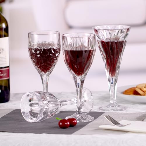 Crystal Red Wine Glasses Set of 2 (2 Count)