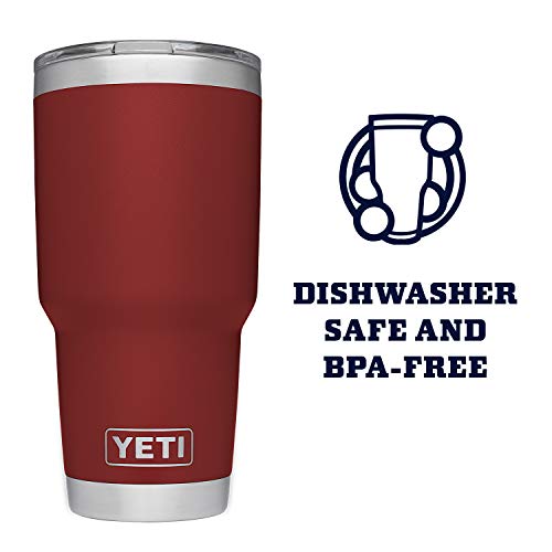 Rambler 30 oz Stainless Steel Vacuum Insulated Tumbler (Brick Red)