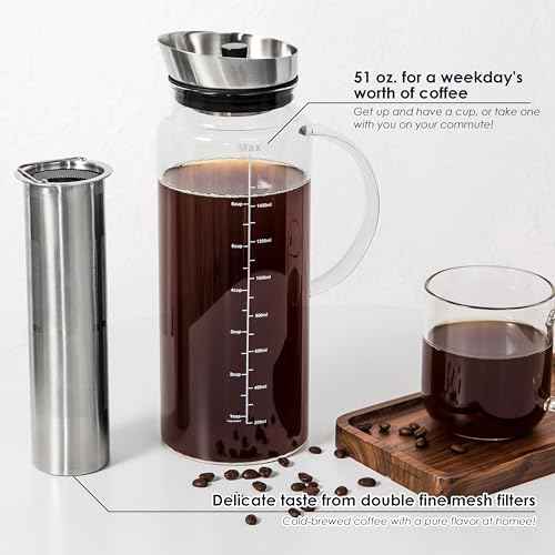 51oz Cold Brew Coffee Maker