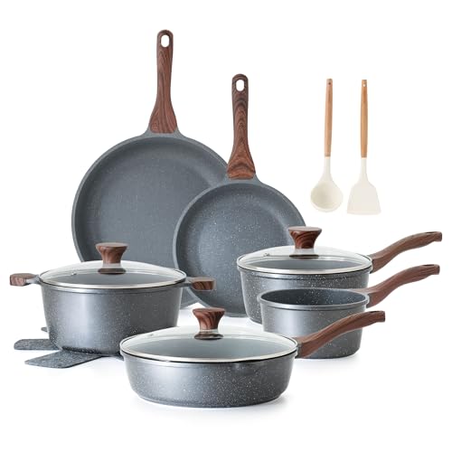 16Pcs Pots and Pans Set Non Stick