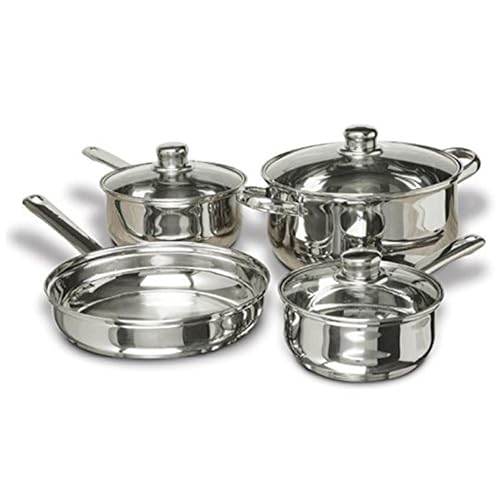 Cookware 7 Piece Stainless Steel Cookware Set