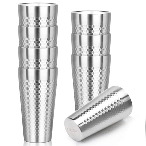 Metal Cup 19 oz Insulated Tumbler (diamond-patterned / 19oz,8pcs)