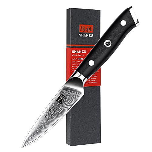 4 In Damascus Paring Knife