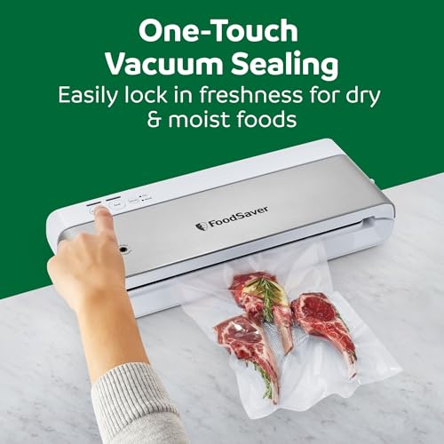 Compact Vacuum Sealer Machine with Airtight Bags and Roll