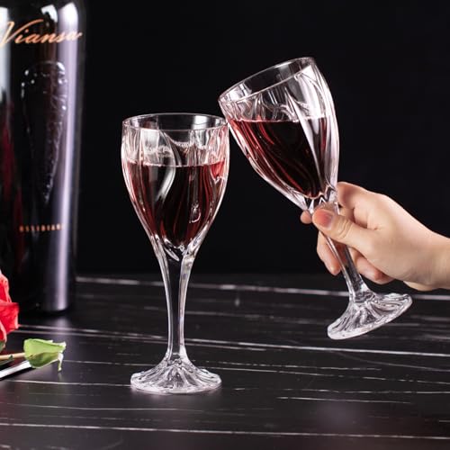 Crystal Red Wine Glasses Set of 2 (2 Count)