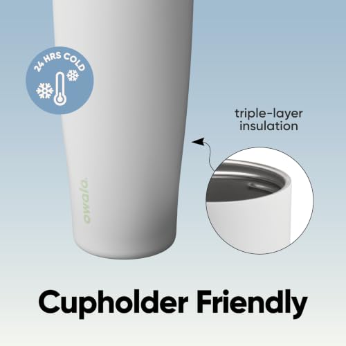 FreeSip Tumbler Stainless Steel Water Bottle 30 oz Iced Breeze (Iced Breeze / 30.1 Ounces)