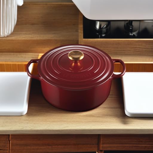 Enameled Cast Iron Round Dutch Oven